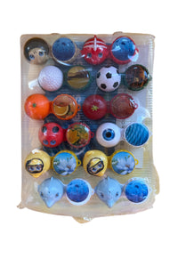 Kontaktlinsenbehälter mit Motiv