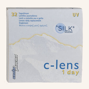 c-lens 1 day UV silk