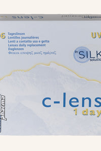 c-lens 1 day UV silk