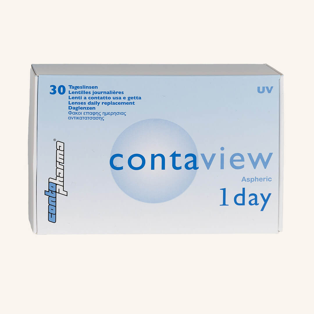 Contaview aspheric 1 day UV