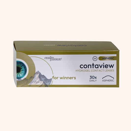 Contaview aspheric 1 day UV