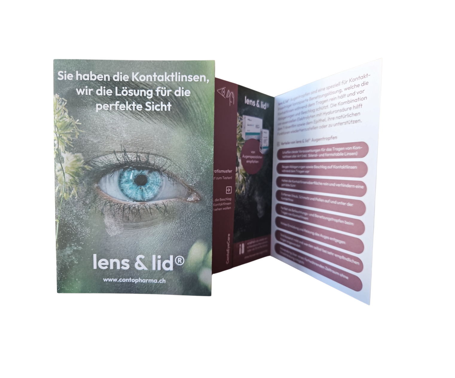 Musterkarte - lens&lid