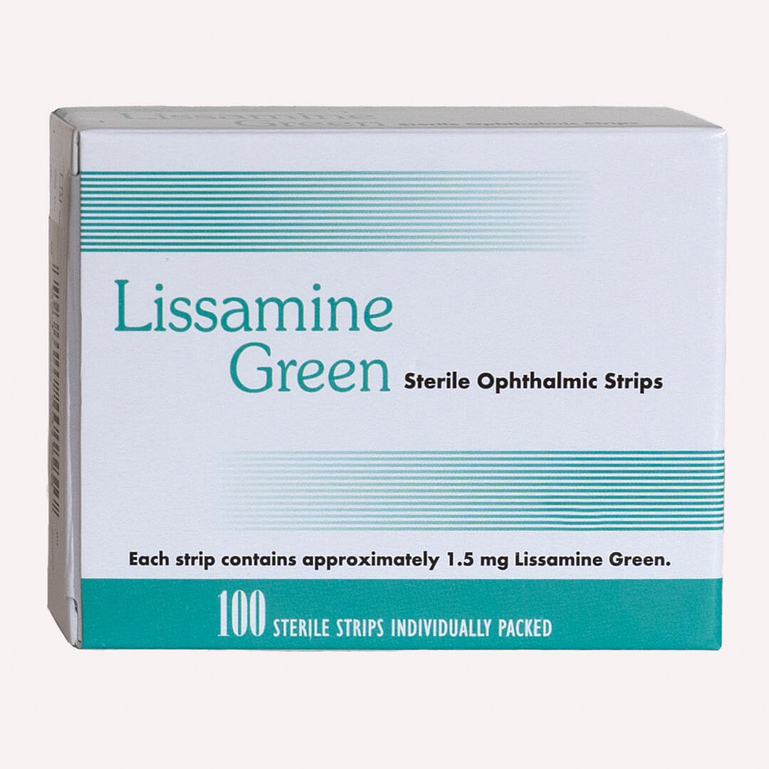 Lissamine Green 100 Streifen