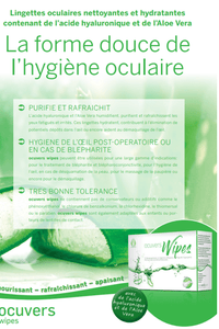Flyer - ocuvers Wipes