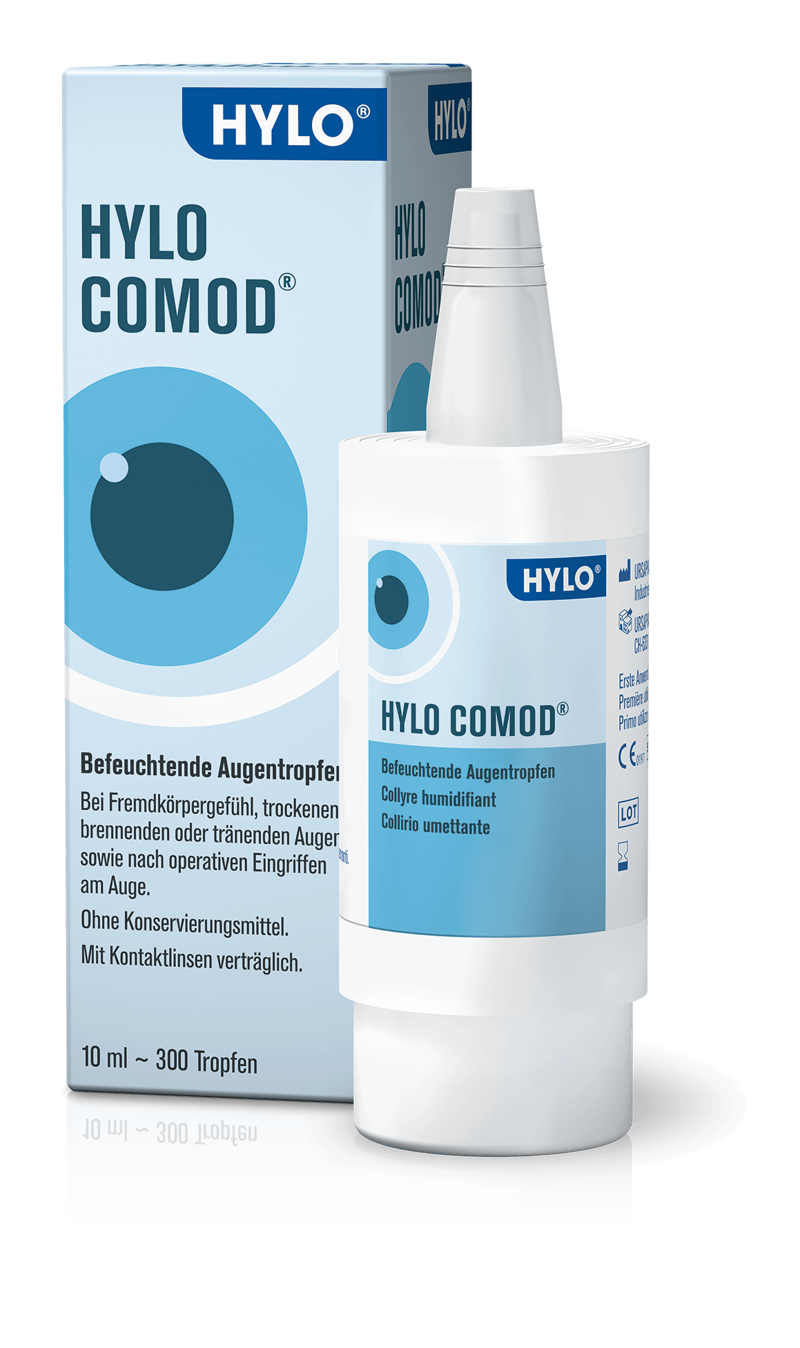 Hylo-Comod Augentropfen 10 ml